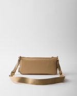 Small Re-Nylon and Leather Shoulder Bag - Image 4